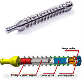 Intelligent (smart) plunger with built-in sensors